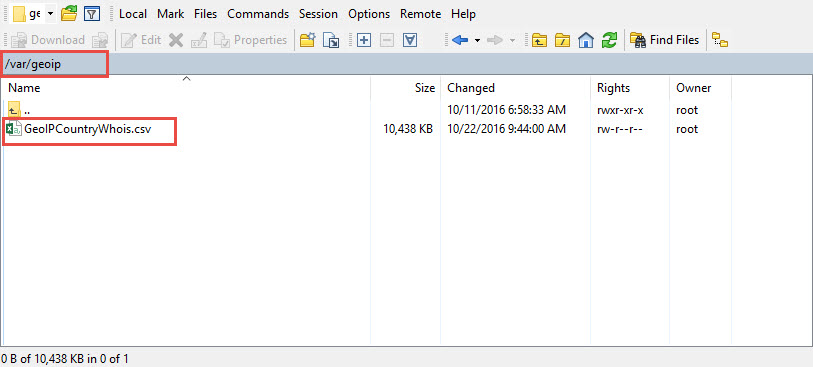 Transfer file to NetScaler using WinSCP